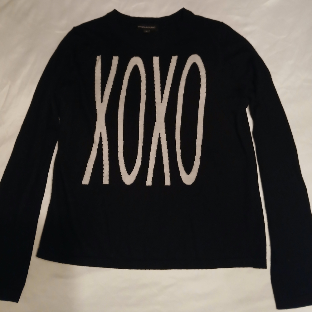 Banana Republic XOXO Crew Sweater